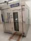 Double trolley rotary oven in stainless steel, Marcepan, pellet heating.