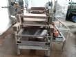 Creaming, filling, forming and pressing machine for wafer sheets.