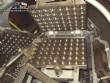 Waffer industrial oven for chocolates