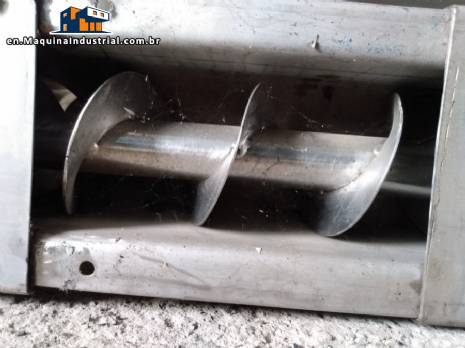 Stainless steel screw conveyor