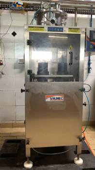 Isobaric filling machine with 2 nozzles and capper for Saumec glass beer bottles