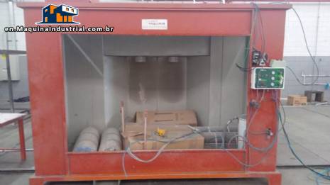 Electrostatic painting booth