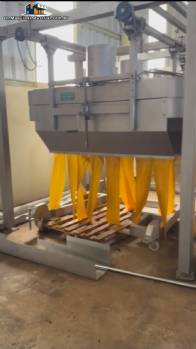 Automatic chicken shank depilator 12.000 units per hour