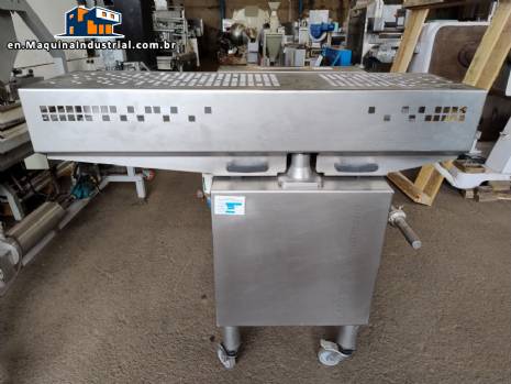 Handtmann stainless steel minced meat portioner