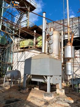 Carbon steel tallow soap making deodorizer 1.000 L/ h