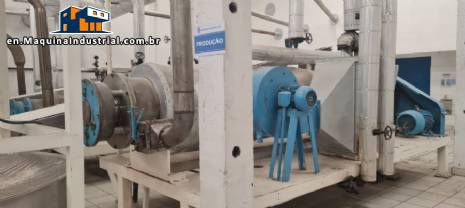 Breadcrumb production line: 15 tons per day