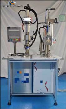 Bag on valve aerosol filler 800 to 1200 bottles per hour Bag on valve aerosol filler 800 to 1200 bottles per hour