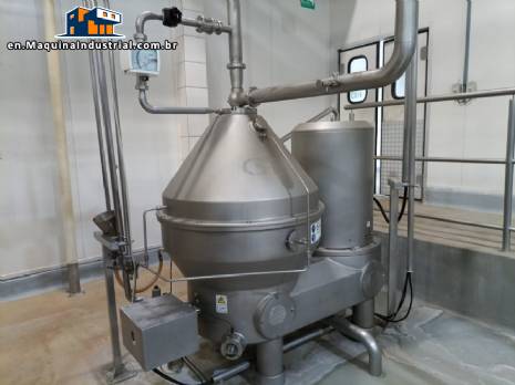 GEA Westfalia bactofuge degermination centrifugal separator 30,000 liters / hour GEA Westfalia bactofuge degermination centrifugal separator 30,000 liters / hour